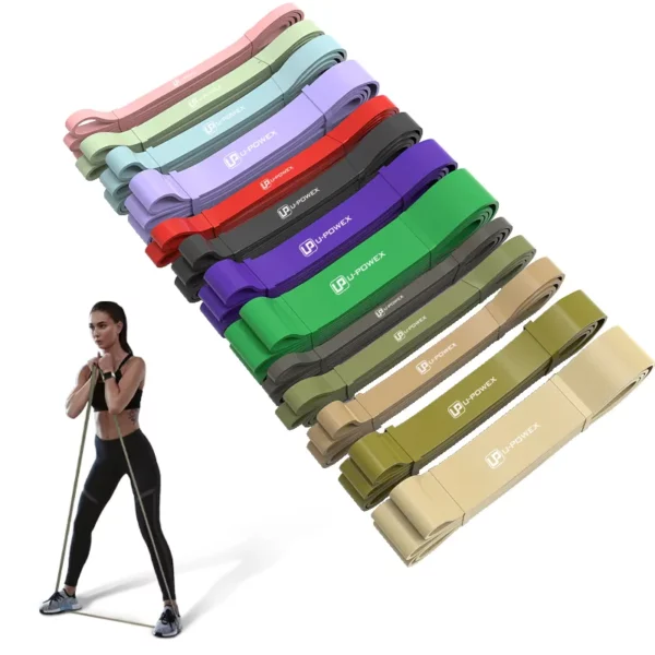 Gym Eco Friendly Latex Single Long Thick Elastic Workout Pull Up Assistance Resistance Bands